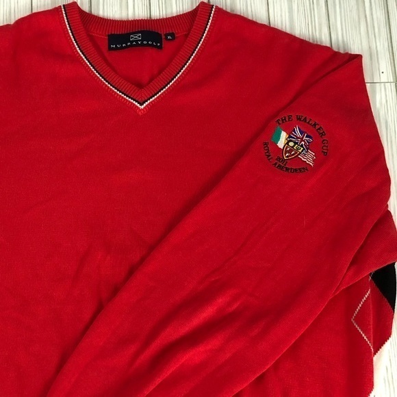 Murray Golf VNeck Sweater
